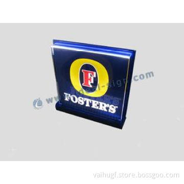 Foster's LED Backlit Sign / Coffee House Acrylic Led Lightb